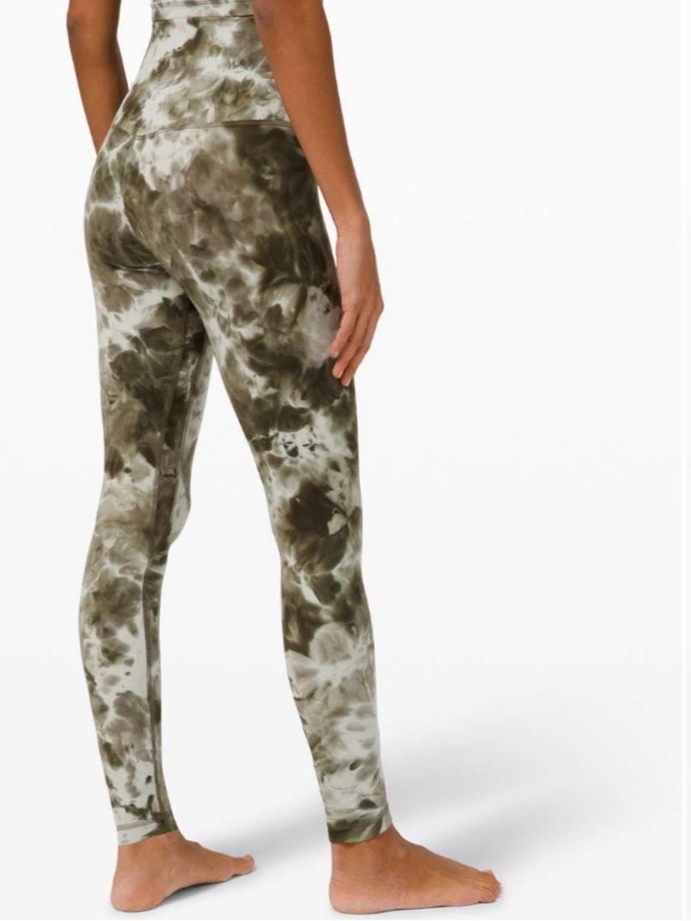 Lululemon Align Pant 28” *Diamond Dye Diamond Dye Sage Army Green Dar - Picture 2 of 7